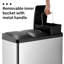 Gruffudd Stainless Steel Step On Kitchen Trash Can - 45L
