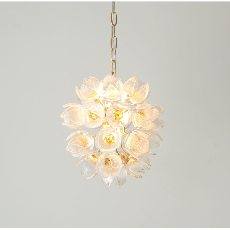 Lustre Daisy, Bronze, Topaze, 21" Diameter x 23" Height