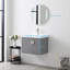 Meuble-lavabo mural flottant avec lavabo 24 po Rakeshia - Armoire compacte avec lavabo intégré pour salle de bain moderne-2084326758