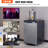 VEVOR 5.7 cu. ft. Single Tap Half Barrel (Full Size) and Quarter Barrel Freestanding Kegerator with Door Lock and Adjustable Temperature for Commercial Use
