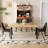 63" Wood Rectangle Dining Table Set-1460673210-1460950564