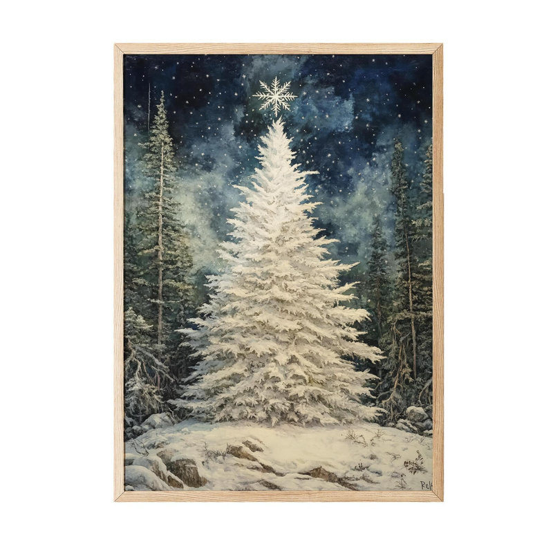 Peinture décorative encadrée