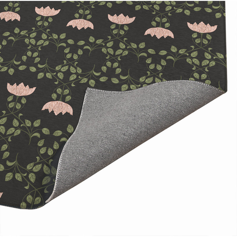 Paillasson Anjelica, Gris anthracite, L 36 po x L 60 po