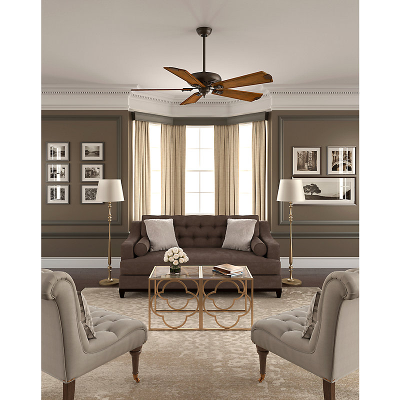 60" Fellini 5 - Blade Standard Ceiling Fan with Wall Control