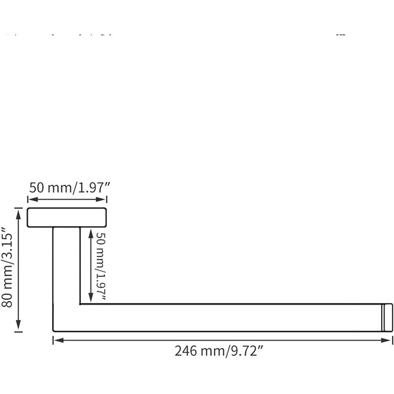 16'' Wall Towel Bar