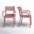 Aragons Stacking Patio Dining Armchair-622060501