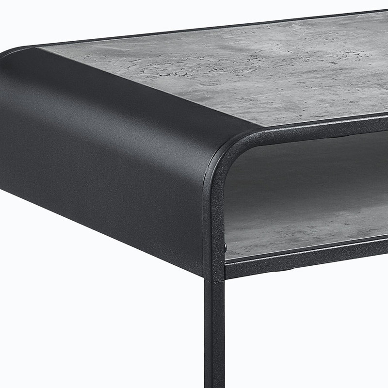 Table basse, table de salle à manger multifonctionnelle, table de salon, blanc rétro, H 18 po x L 42 po x l 42 po