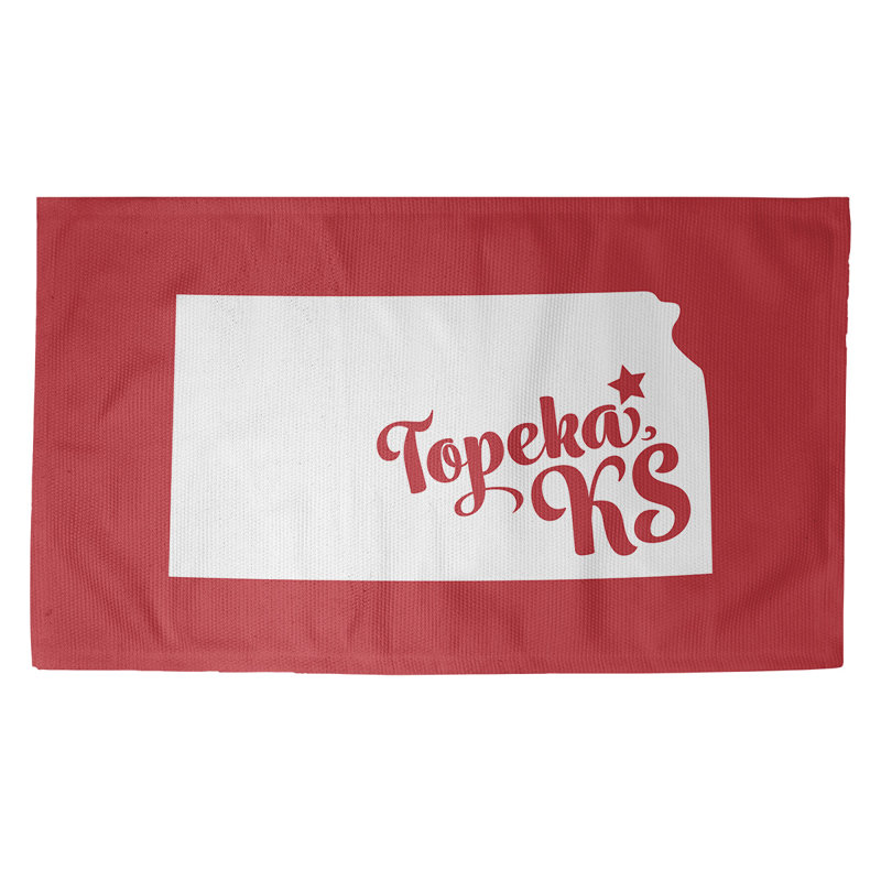 Tapis de zone rouge kansas topeka, Rectangle 2 pi x 3 pi, Oui