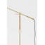 Lampe sur pied 56 po en lin 1 lumière Dorset par Mark D. Sikes pour Hudson Valley Lighting