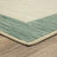 Tapis touffeté turquoise, gris et crème Samantha-17793714
