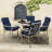 ARDEN Outdoor Dining Chair 4.5" Cushion-977457327