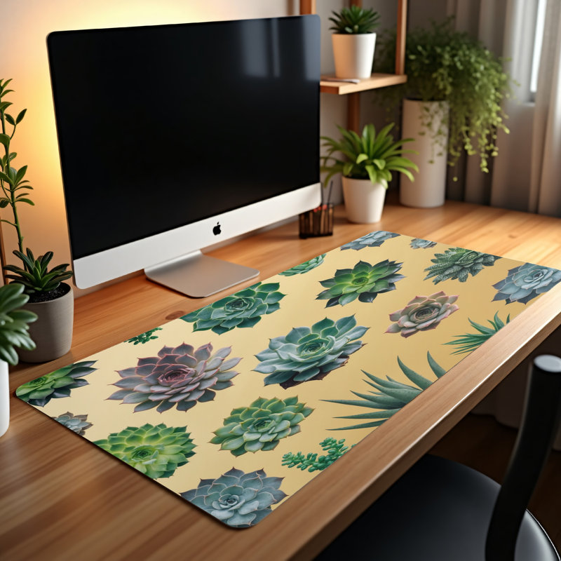 Polyester Desk Pad, 23.6x13.8