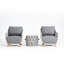 Chaise de patio avec coussins Neamiah