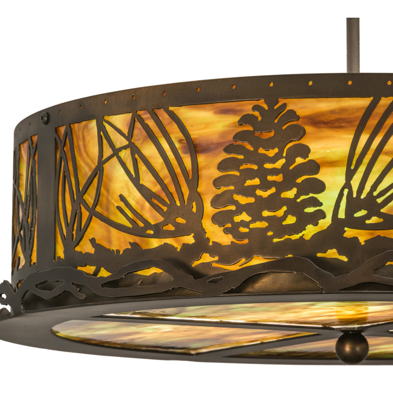 Rustic Lodge 4 - Light Chandelier