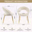 Charmante chaise d'appoint avec dossier ergonomique-941638532