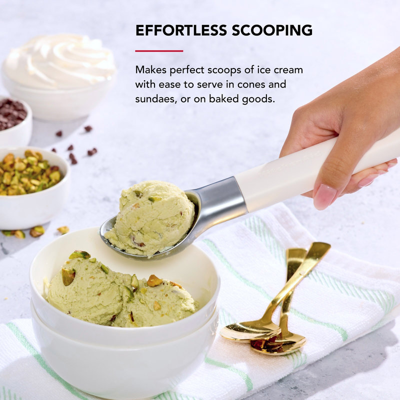 Kitchenaid Ice Cream Scoop, Porcelain