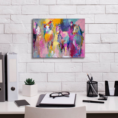 Wild' by Richard Wallich, Canvas Wall Art