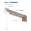 304cm Tilt Wall Mount Parasol-554840533