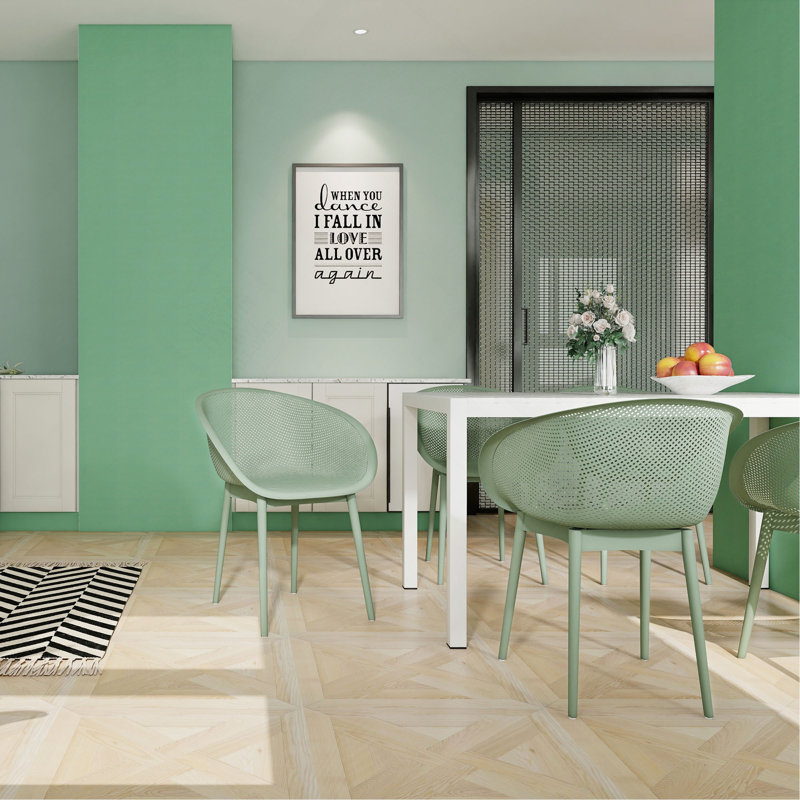 Holiday - Ensemble de 2 chaises longues modernes - Plastique PP intérieur / extérieur toutes saisons, léger pour patio, plage, salon