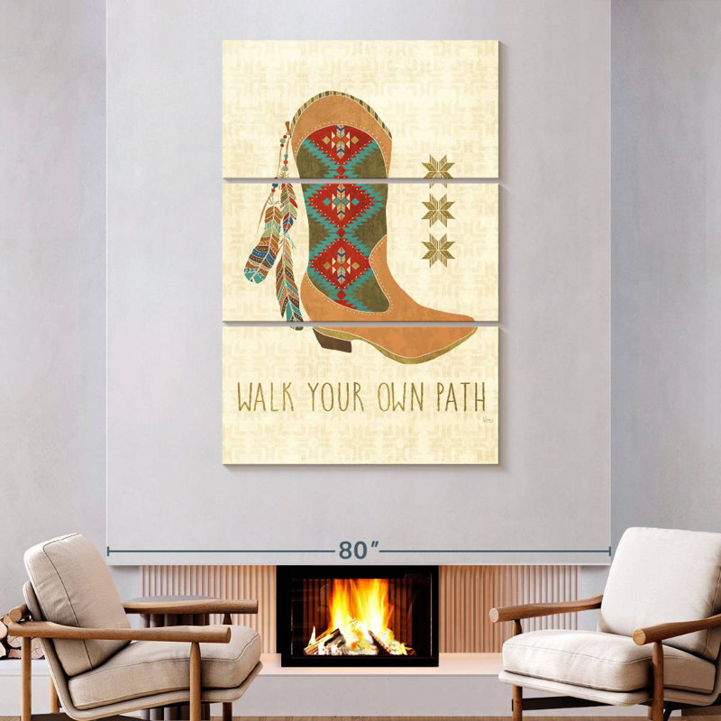 Lelar Southwest At Heart III, 74" H x 48" W