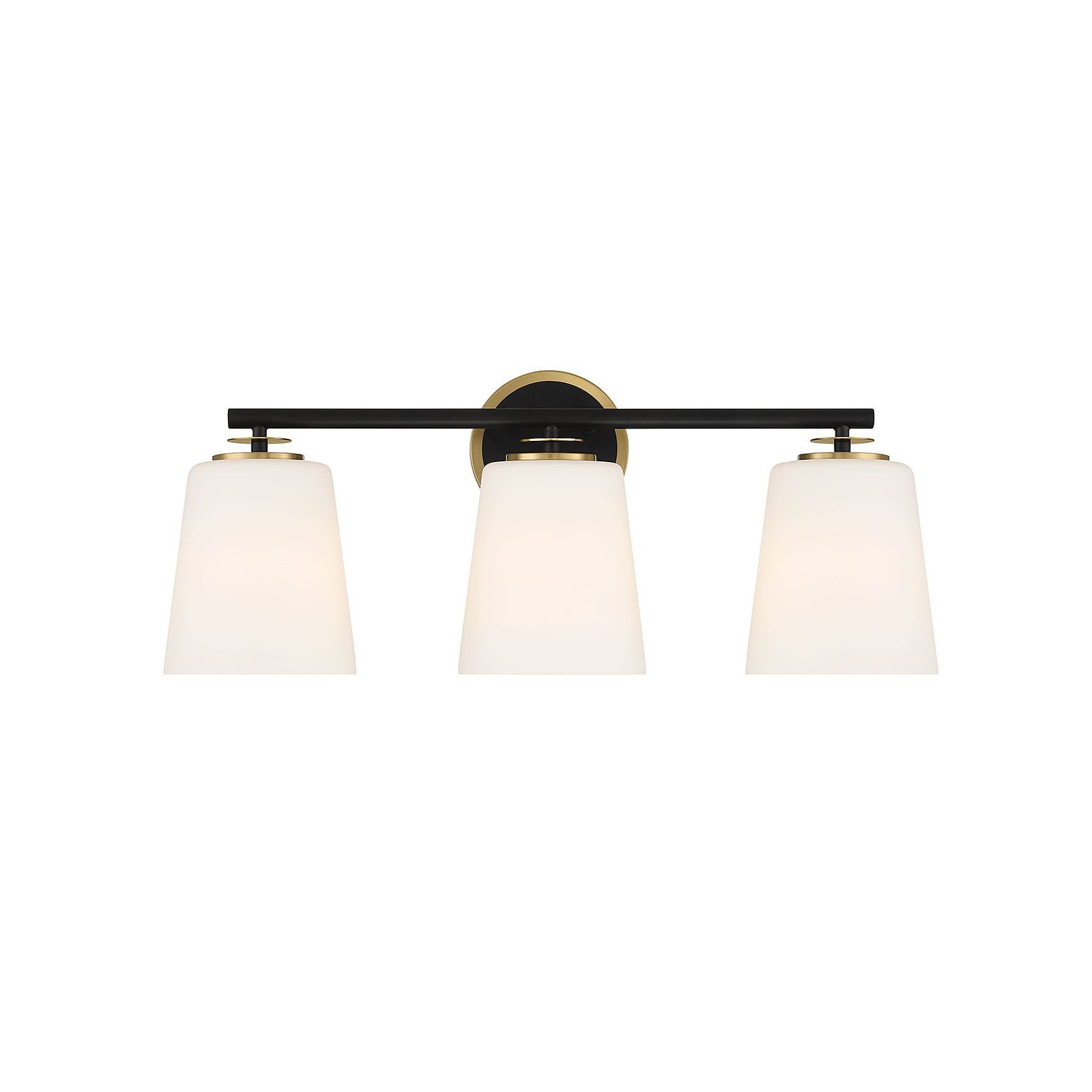 Argan 3 Light Frosted Dimmable Vanity Light
