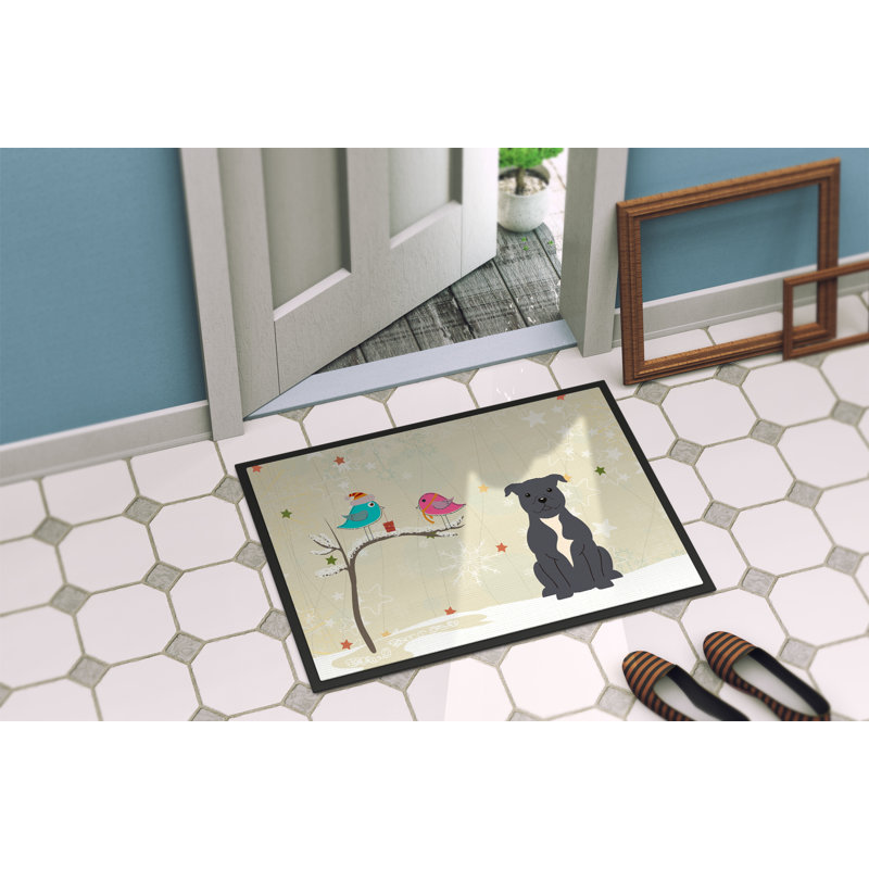 Tapis d'extérieur antidérapant Medire, Bleu, Rectangle 2 pi x 3 pi