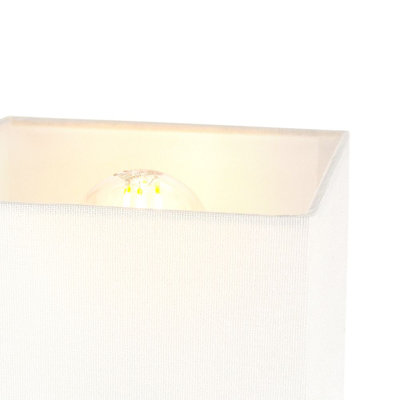 16cm Linen Square Lamp Shade