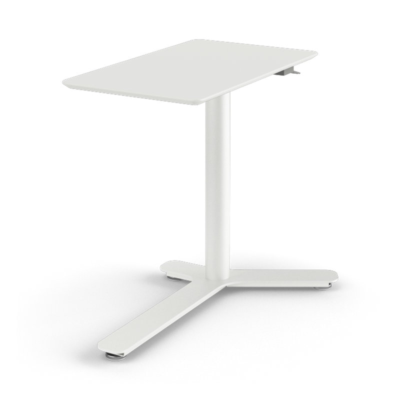 Float Mini Desk, Cloud White