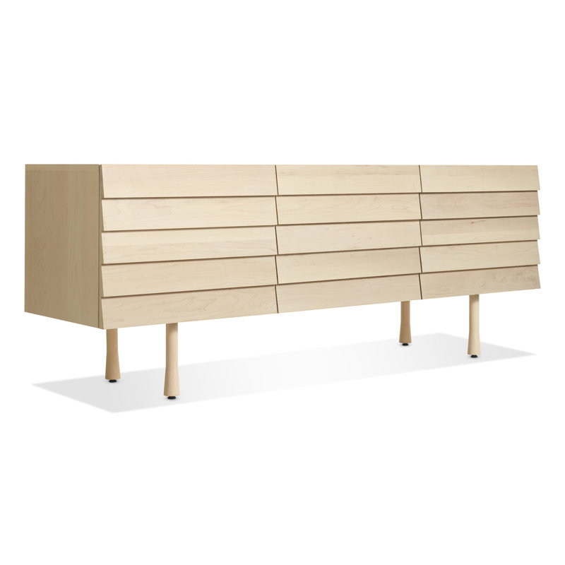 Lap 72'' W Sideboard, Whitewashed Maple