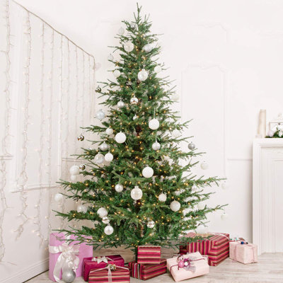  Sapin de Noël artificiel 7,5 pi Aspen (non éclairé, 7,5 pi)