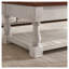 Table basse rustique à plateau relevable avec rangement caché et tablette inférieure-2066446926