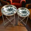 Glass Top Side Table Set