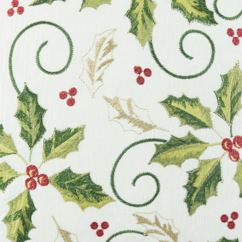 Lenox Holiday Holly Pillow