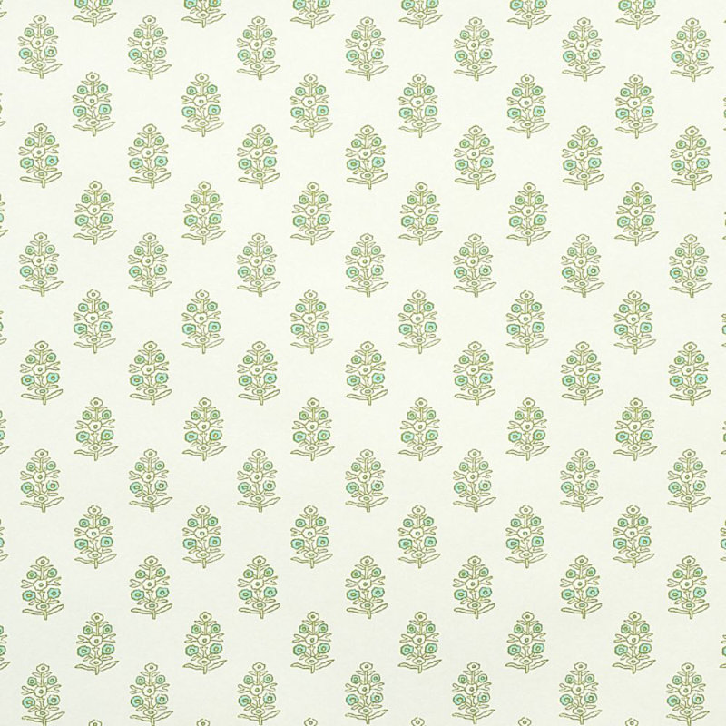 Papier peint Aditi, Vert
