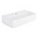 22" Kaisy White Porcelain Rectangular Wall Mount Bathroom Sink with Overflow
