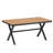 Contemporary Outdoor Set With PE Rattan Chairs And Plastic Wood Table,Suitable For Gardens And Lawns-1194337730