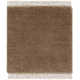Clio Hand Loomed Wool Brown Rug