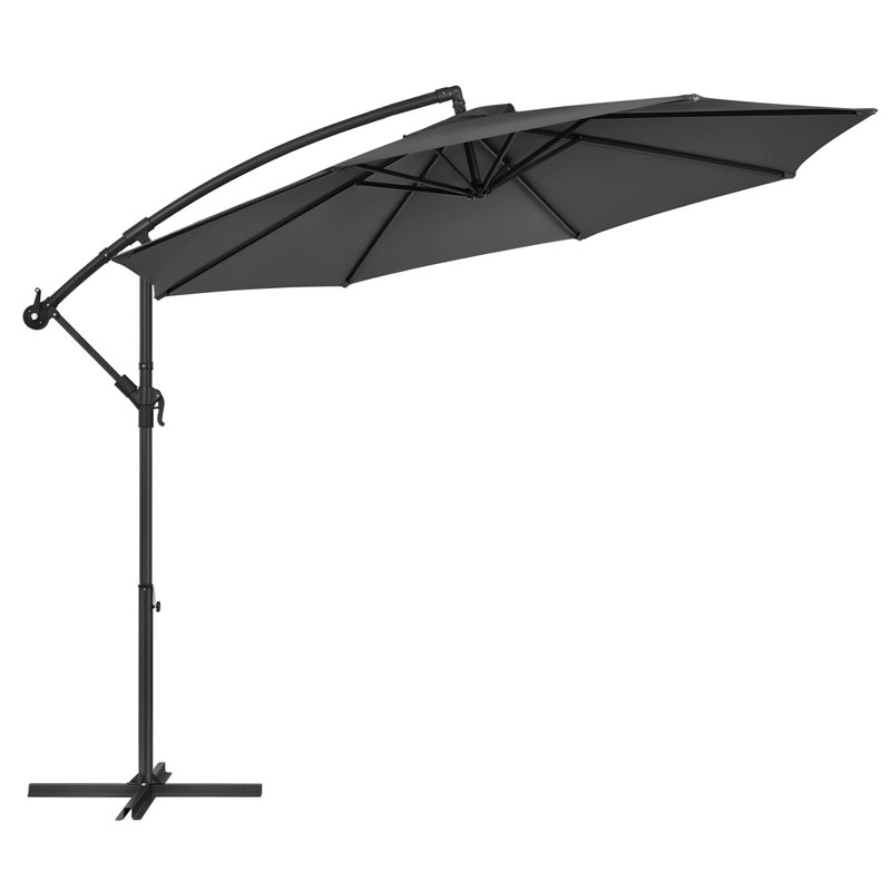 Pickerington 300cm Cantilever Parasol, Grey