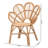 Briette 29.5'' Rattan Wide Armchair