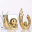 Décoration de statue en céramique (1pc) - Ornement de bureau élégant pour chambre à coucher, bureau ou bureau-260283877