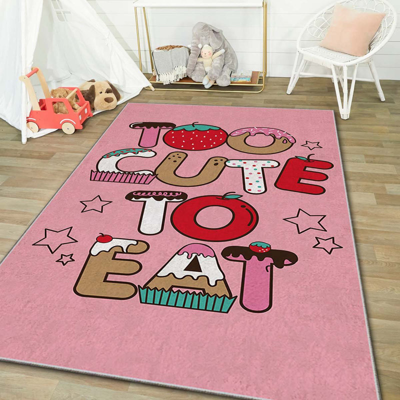 Tapis luxueux en polyester, 3,3 x 4,6 pieds | Tissu de velours 740 g / m², envers en feutre antidérapant, éponge stratifiée pour le confort | Antibactérien, lavable à la machine à 86 ° F | Imprimé numérique élégant pour la décoration intérieure