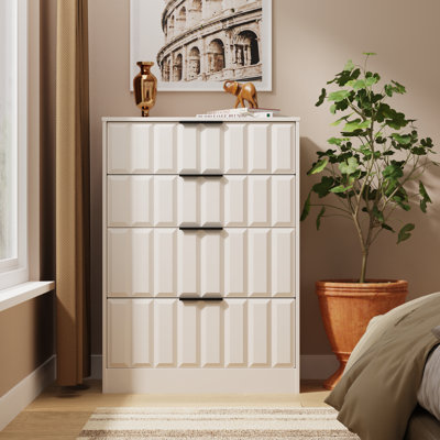 77 cm W Chest of 4 Drawers