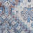 Glidewell Machine-Washable Vintage Boho Medallion Persian Area Rug-1379617429