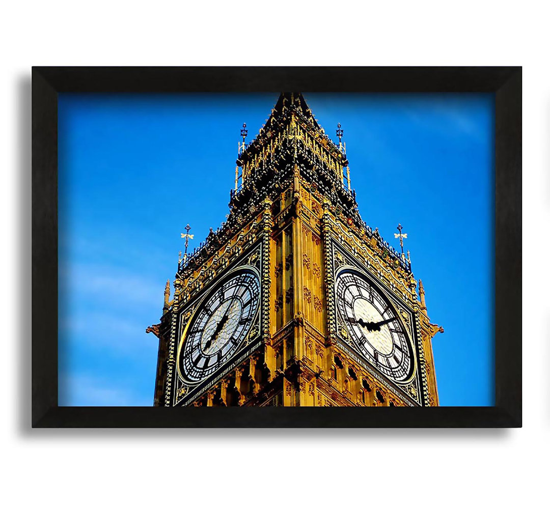 Gerahmter Fotodruck Big Ben Close-Up