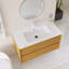 Meuble-lavabo mural simple avec plateau en céramique intégré blanc-1009394341-1009394342
