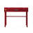 Red Vanity Desk With 1 Drawer