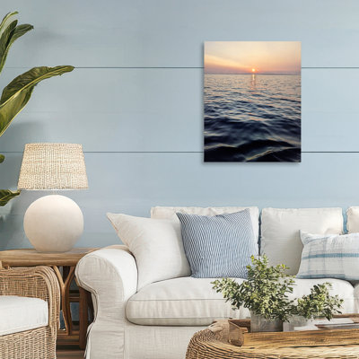 «Sundown Waters Seascape Canvas» par Kali Wilson