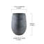 Vase en pierre Gracie Oaks