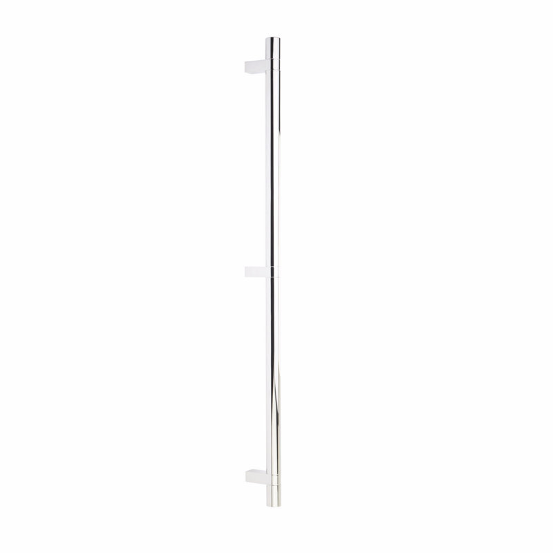 Emtek Select Appliance Pull 24" Center-to-Center w/ Rectangular Bar Stem & Smooth Pull (Concealed Surface Mount)