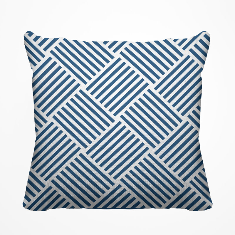 Housse et insert de coussin extérieur Langley, 19 po x l 19 po, Pigeon bleu